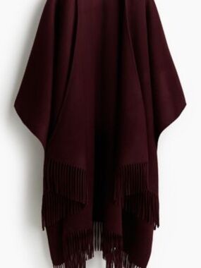 Handmade Wool-Blend Cape